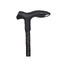 Canne ergonomique noire SS/02/02 Step Soft, 1 pièce, Biogenetix