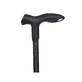 Canne ergonomique noire SS/02/02 Step Soft, 1 pièce, Biogenetix