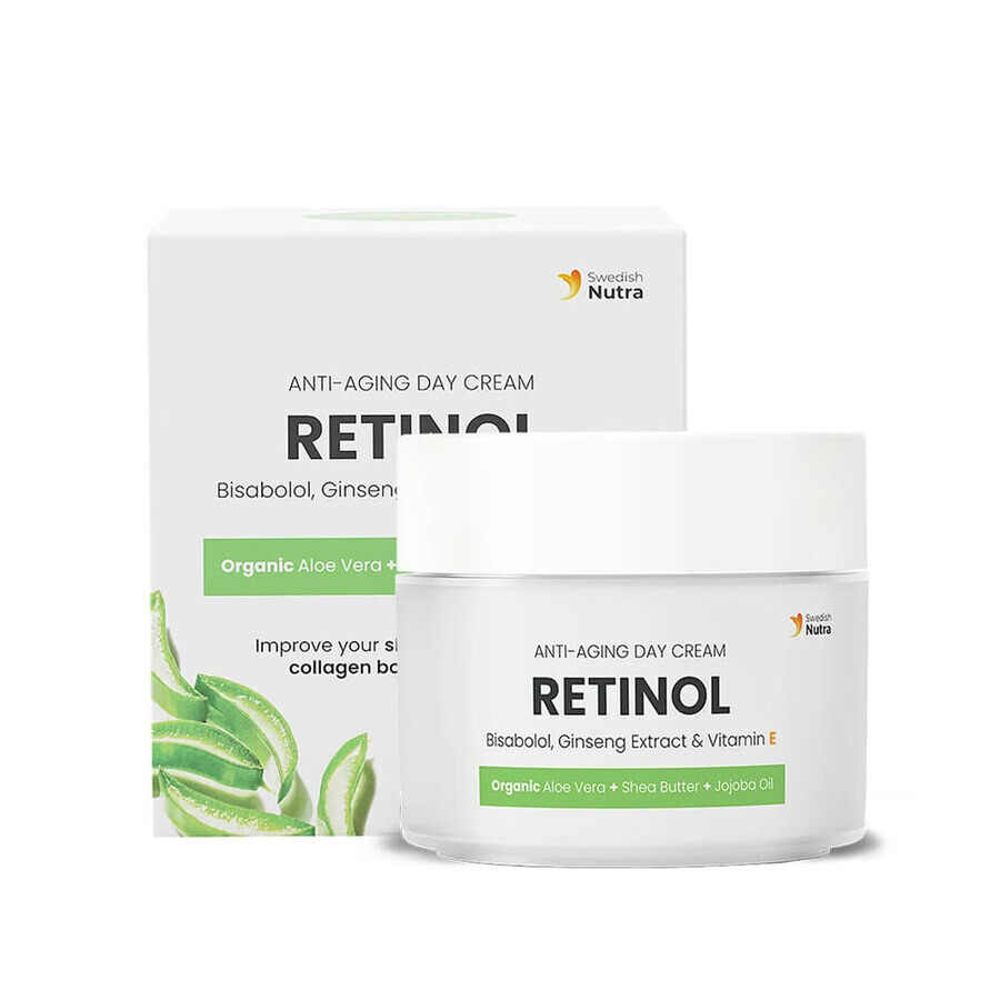 Buy Anti-aging day cream with Retinol, 50 ml, Swedish Nutra Anti-aging day cream with Retinol, 50 ml, Swedish Nutra