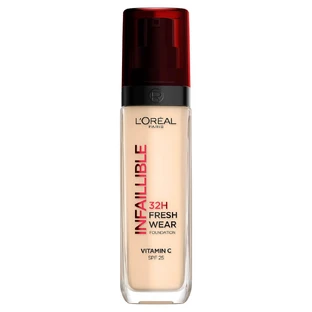 Infaillible 32H Fresh Wear 15 Fair-Light Transfer-Resistant Foundation, 30 ml, L'Oreal