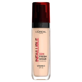 Infaillible 32H Fresh Wear 20 Fair-Light Transfer-Resistant Foundation, 30 ml, L'Oreal