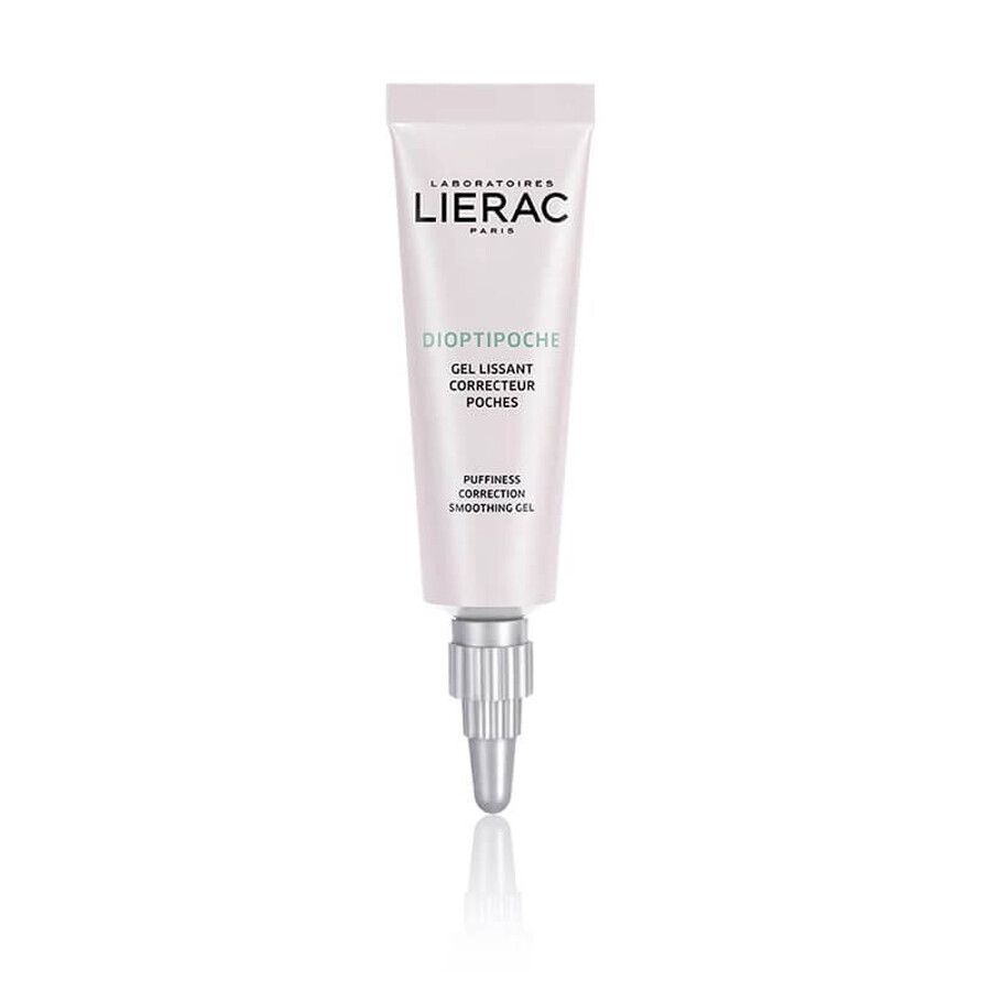 Lierac Dioptipoche Gel Levigante Drenante Contorno Occhi Correzione Borse, 15ml