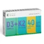 Vitamin D3 2000 IU + Vitamin K2 75 mcg, 40 film-coated tablets, Remedia