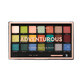 Avventuroso, Palette di ombretti vegani 21 tonalit&#224; e 1 pennello, Profusion Cosmetics, 245 gr, Biocart