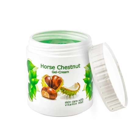 Gel-crema de castañas, 500 ml, Hunca Kozmetik