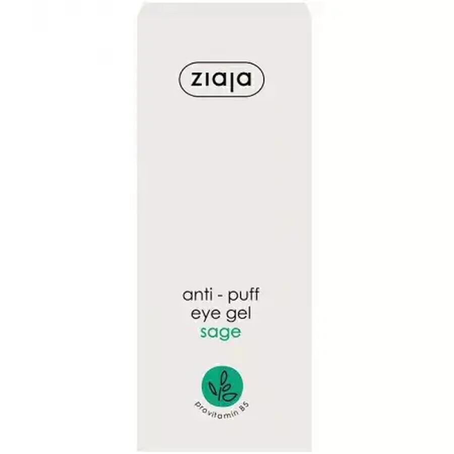 Buy Gel with sage extract for the area around the eyes, 15 ml, Ziaja Gel with sage extract for the area around the eyes, 15 ml, Ziaja