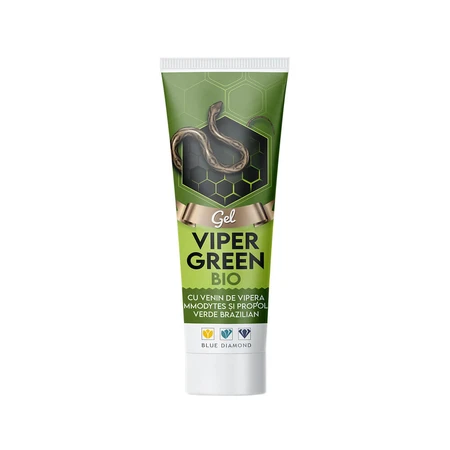 Gel de venin de vipère ammodyte et de propolis verte brésilienne, 100 ml, Blue Diamond