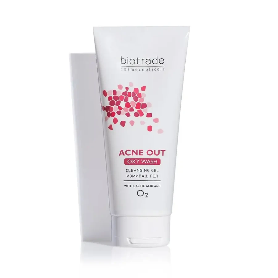 Acne Out Oxy Wash cleansing gel, 200 ml, Biotrade