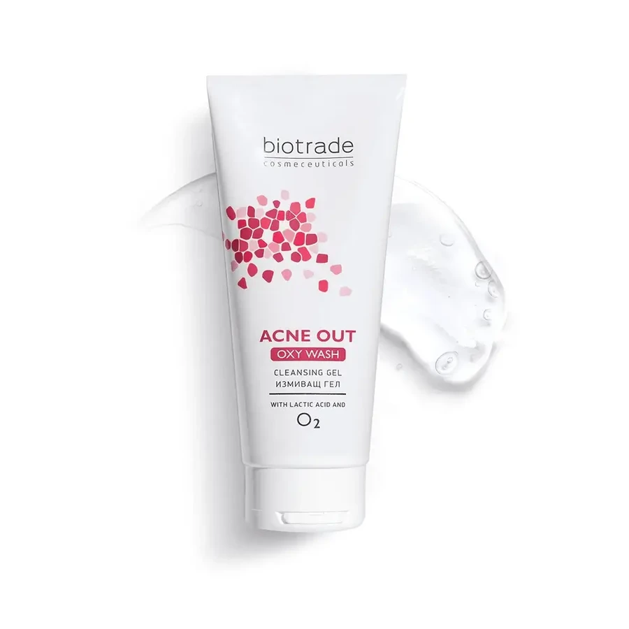 Acne Out Oxy Wash cleansing gel, 200 ml, Biotrade