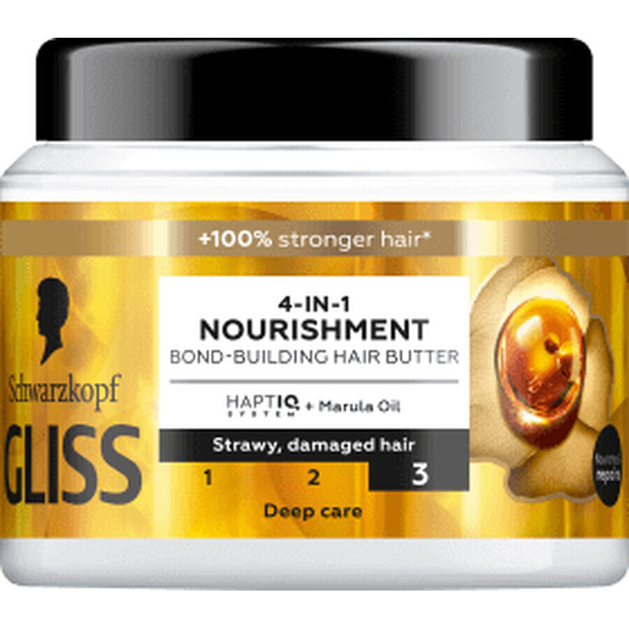 Comprar Schwarzkopf GLISS Mascarilla Capilar Nutritiva 4 en 1, 400 ml Schwarzkopf GLISS Mascarilla Capilar Nutritiva 4 en 1, 400 ml