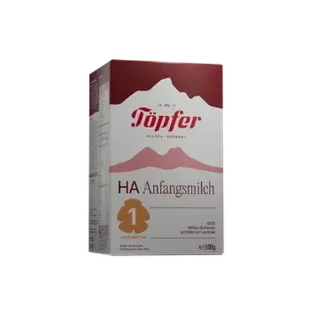 Milchpulver Formel HA1, 600 g, Topfer