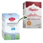 Milchpulver Formel HA1, 600 g, Topfer