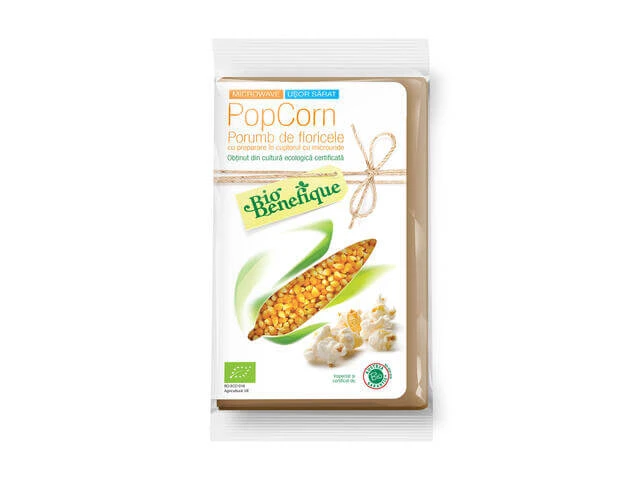 Organic microwave popcorn, 90 g, Sly Nutrition