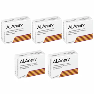 ALAnerv-verpakking, 100 (5x20) zachte capsules, Alfasigma