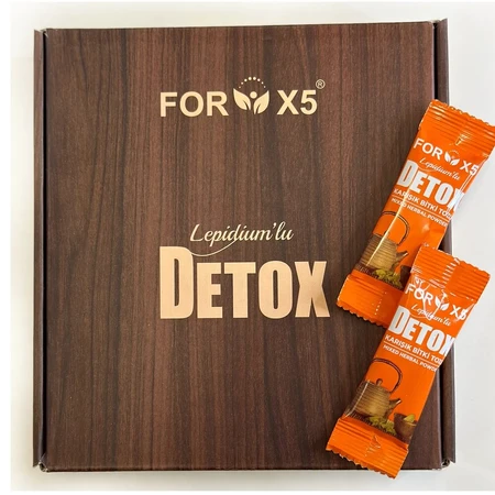 Lepidium'lu Detox Afslankthee, 30 x 4 g, For X5