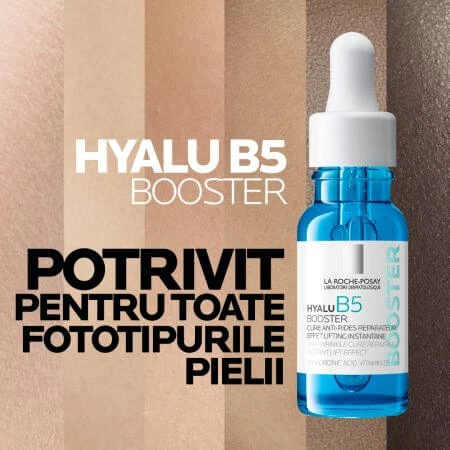La Roche-Posay Hyalu B5 Booster Sérum concentrado antiarrugas con efecto lifting inmediato, 15 ml