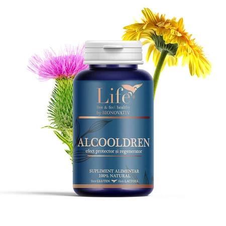 Supplement against alcohol cravings Alcooldren, 120 capsules, Bionovativ