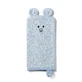 Guante de baño de bambú, Azul, Babyono