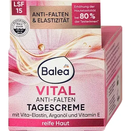 Balea Anti-Wrinkle Day Cream with SPF15, 50 ml