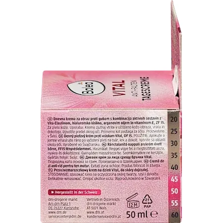 Balea Anti-Wrinkle Day Cream with SPF15, 50 ml