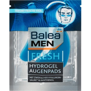 Balea MEN Augenpads mit Hydrogel, 2 Stück
