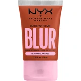 Nyx Professional MAKEUP Foundation Bare With Me Blur Tint 16 Warm Caramel, 30 ml