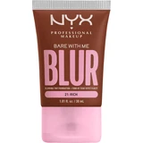 Nyx Professional MAKEUP Foundation Bare With Me Blur Tint 21 Rich, 30 ml
