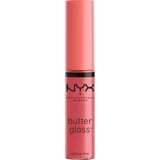 Nyx Professional MAKEUP Butter Lip Gloss 15 Angel Food Cake, 8 ml