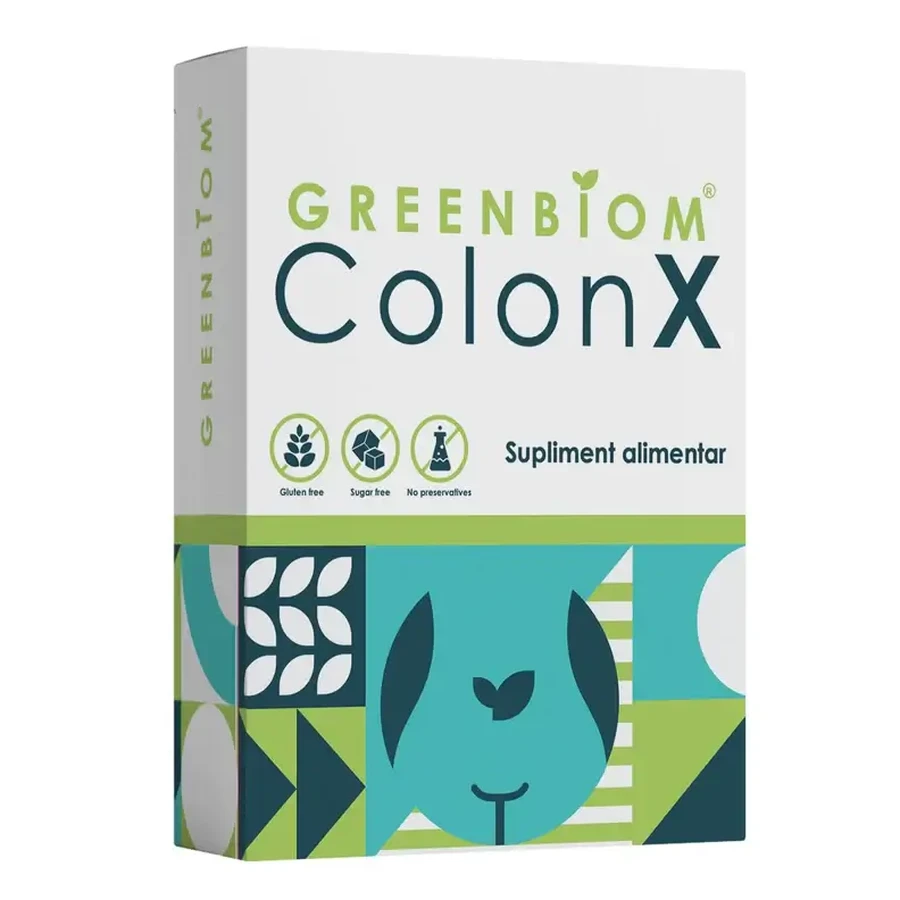 ColonX, 30 cápsulas, Greenbiom