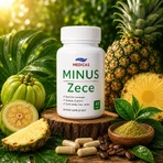 Minus zece (Minus ten) kg dietary supplement for weight loss, 30 capsules, Medicas