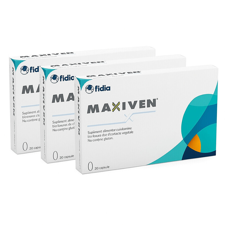 Maxiven, 3x20 capsules, Fidia