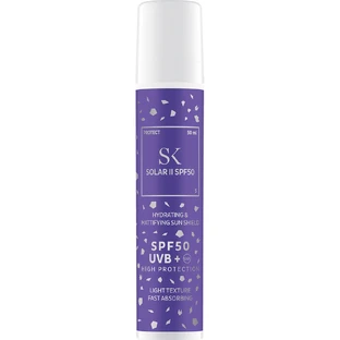 Crema facial fluida con SPF 50 Solar II, 50 ml, Skintegra