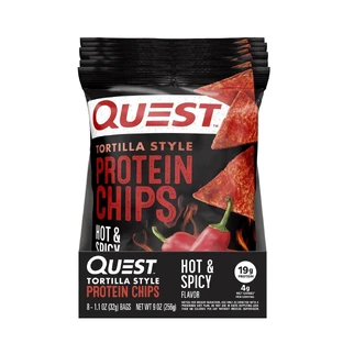 Quest™ Tortilla Style Protein Chips, Chips proteicos con sabor picante 32 g