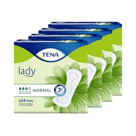 Absorberend kompres Lady Slim Normaal, 4x24 stuks, Tena