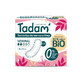 Serviettes absorbantes Bio hypoallerg&#233;niques, Ultra Normal, 16 pi&#232;ces, Tadam