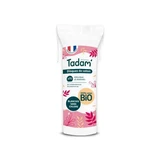 Toallitas limpiadoras redondas de algodón orgánico, 70 unidades, Tadam