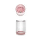 Children&#39;s glass with interior design, Teddy Bear, Pink, 145 ml, Melii