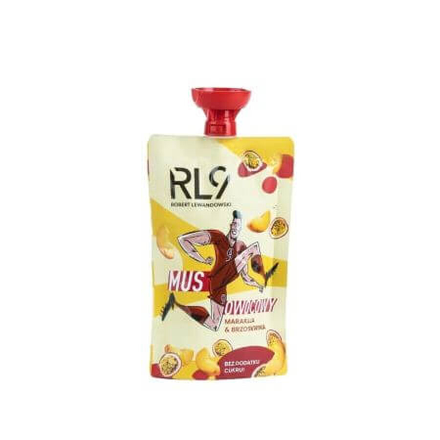 Vruchtenpuree met passievrucht en perzik, 100g, Foods By Ann