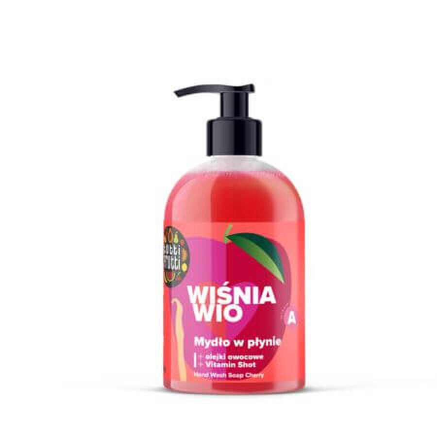 Savon liquide Tutti Frutti à la cerise et à la vanille, 500 ml, Farmona