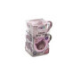 Set di 2 tazze per bambini con design degli interni, Ursulet, Rosa e Viola, Melii