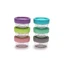 Set de 6 recipientes de vidrio para alimentos infantiles, 6 x 59 ml, Melii