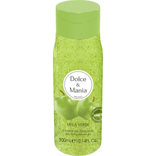 Dolce&amp;Mania Green Apple Shower Gel Scrub, 300 ml