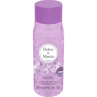 Dolce&Mania VIOLETTA Duschgel Peeling, 300 ml