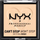 Nyx Professional MakeUp Powder Can&#39;t Stop Won&#39;t Stop Mattifying 2 Light, 6 g