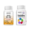 Paquet PentaMag 30 gélules + Vitamine D3 + K2 Forte 30 gélules Zenyth