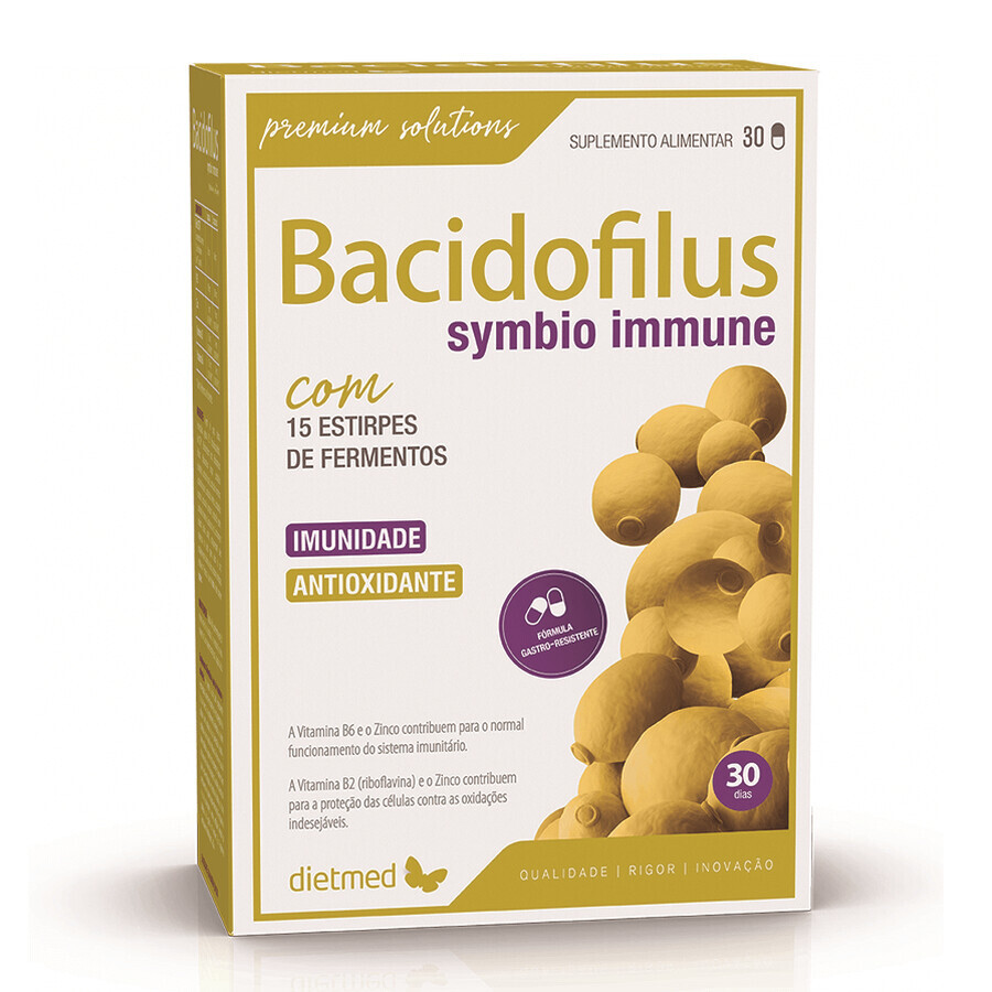 Bacidophilus Symbio Immune, 30 gélules, Dietmed
