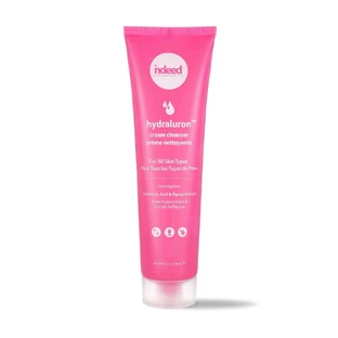 Hydraluron Crème nettoyante hydratante à l'acide hyaluronique, 100 ml, Indeed Labs