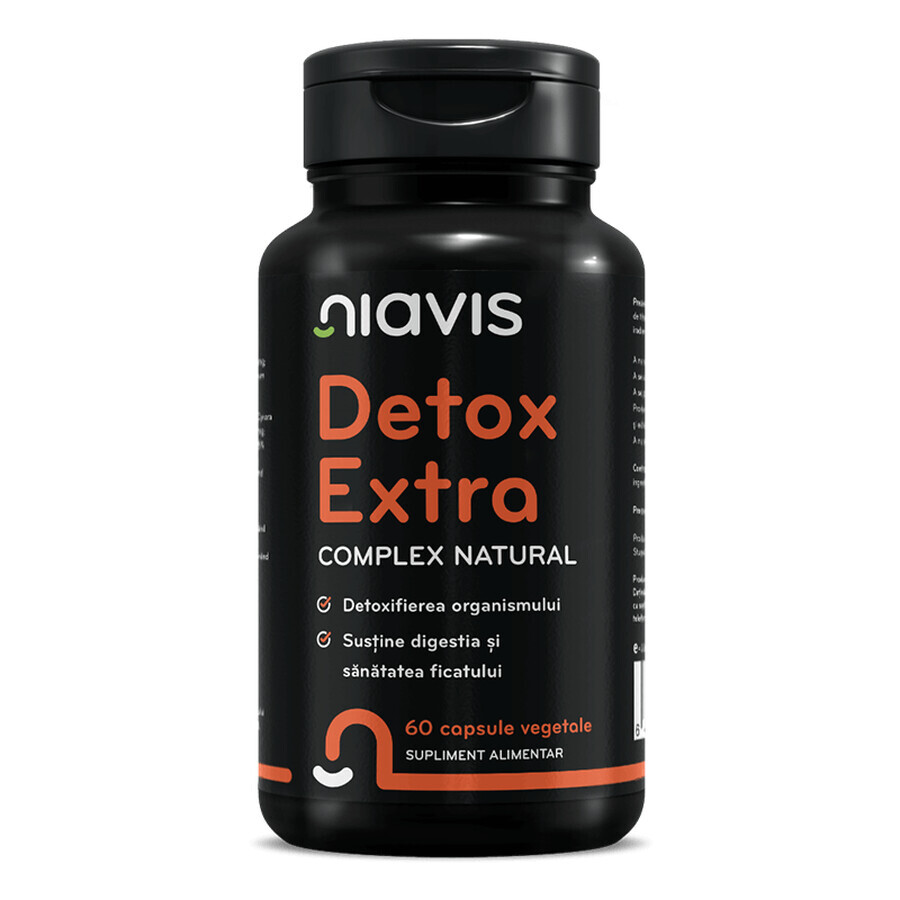 Detox Extra, 60 capsules, Niavis