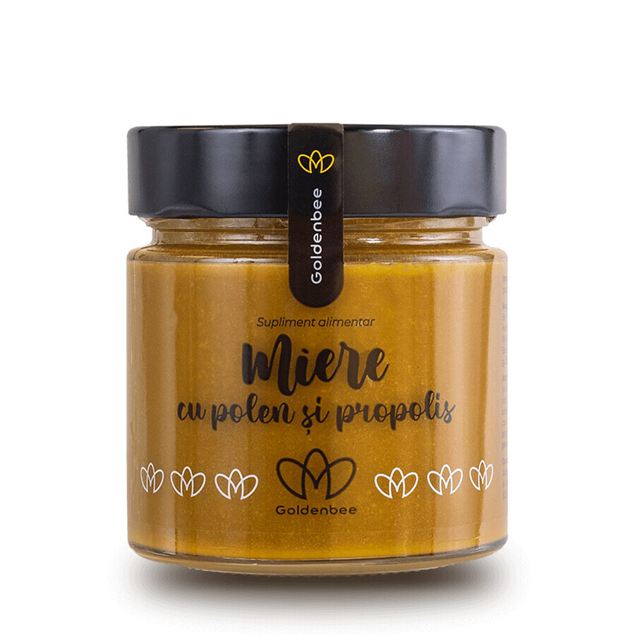 Honey with pollen and propolis, 250 g, Goldenbee