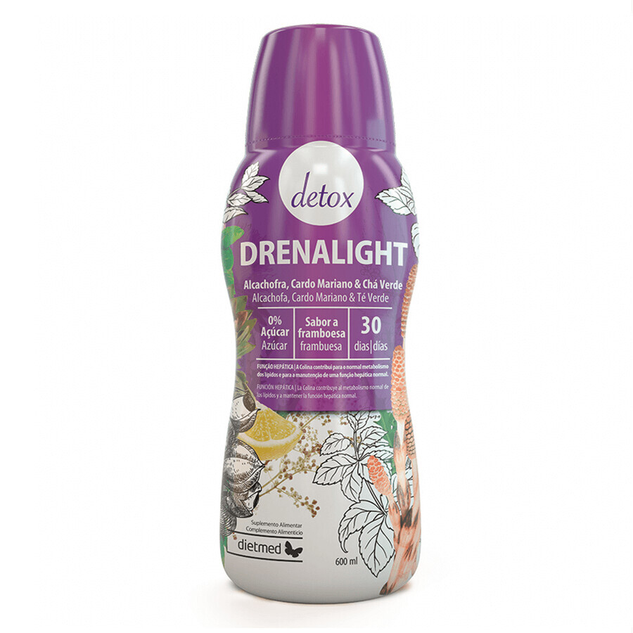 Drenalight Detox sospensione orale, 600 ml, Dietmed